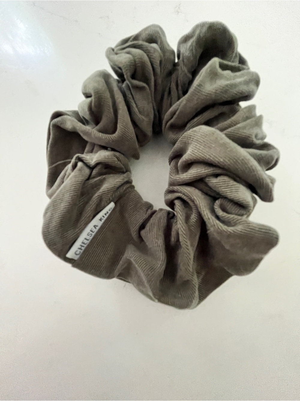 Chelsea King Olive Green Scrunchie